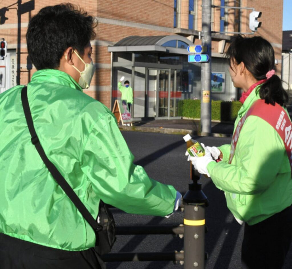 今井瑠々さん、夫