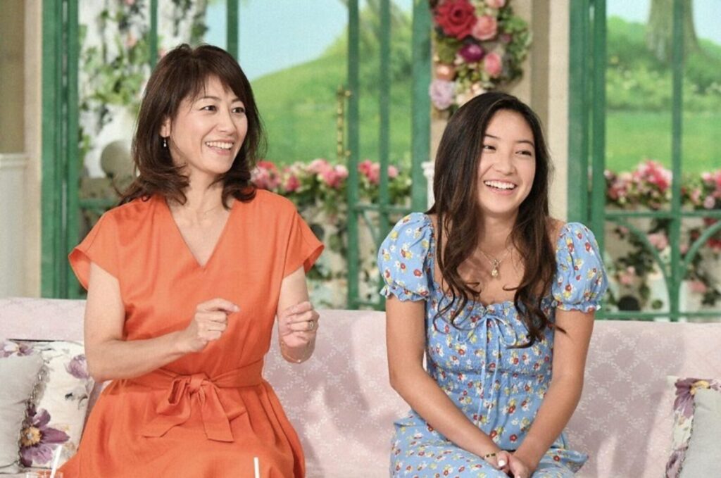 高田万由子さん、高田向日葵さん