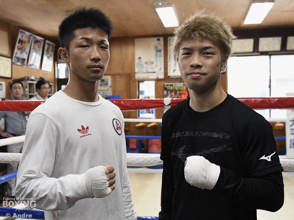 田中亮明さんと恒成さん