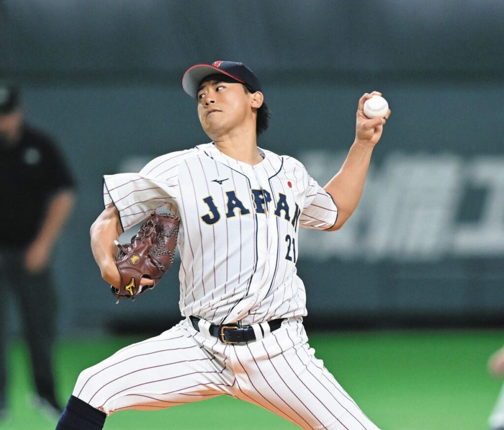 侍ジャパンで活躍する今永昇太さん