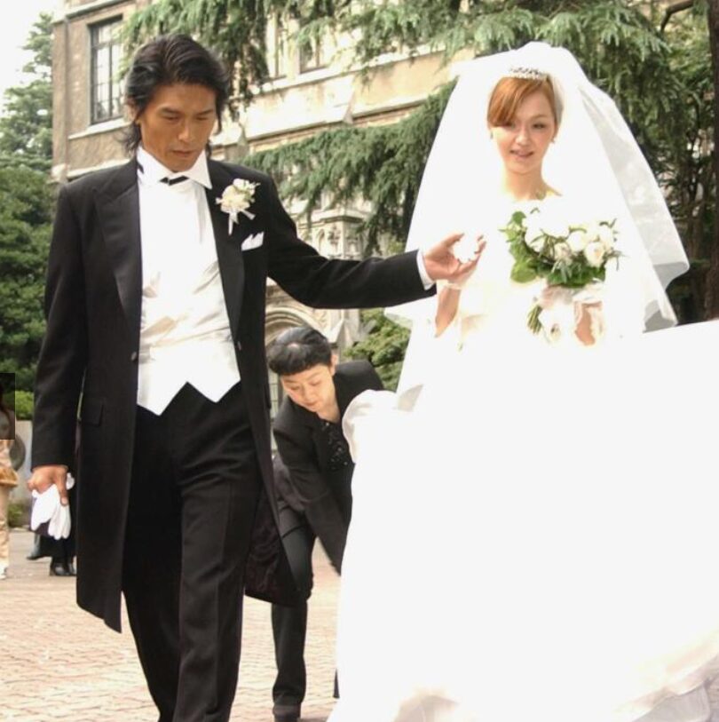 2004年 高橋克典さんと中西ハンナさんの結婚式
