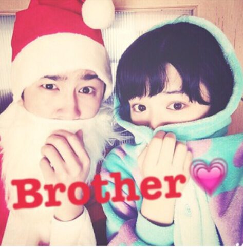 永野芽郁公式ブログより 兄妹の画像