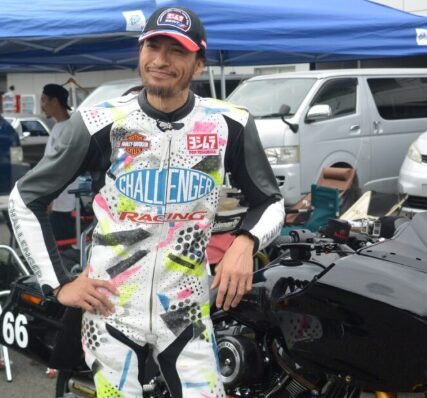 富士スピードウェイにて長瀬智也さん