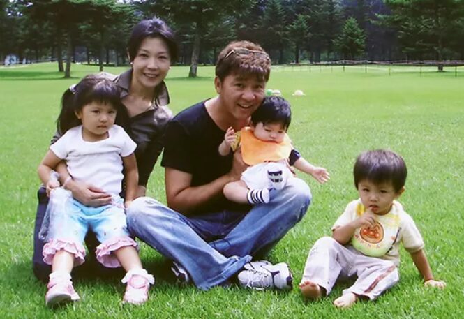 西城秀樹さんとその家族