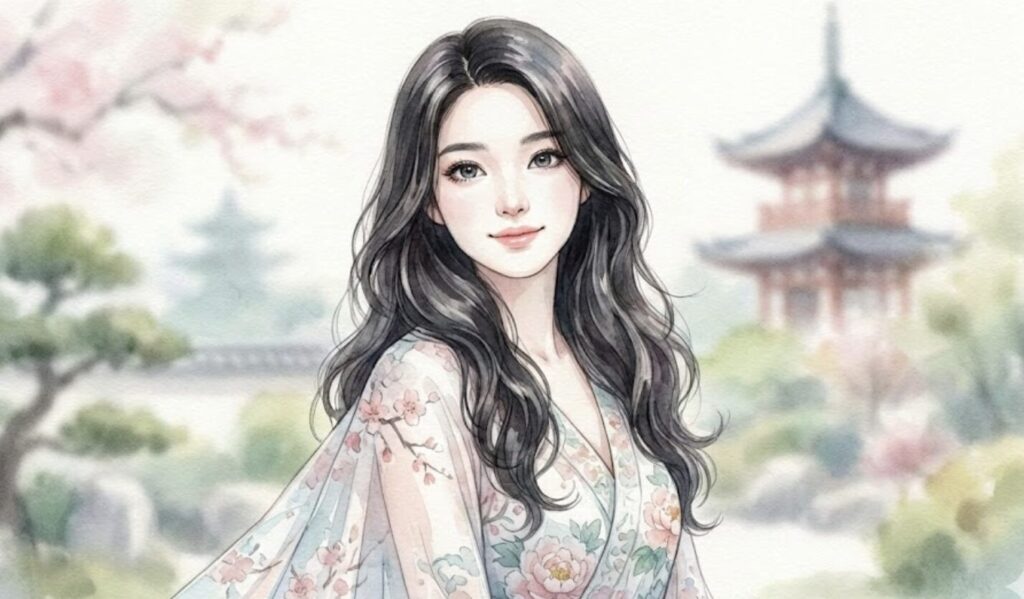 綺麗な女性（オリジナル）